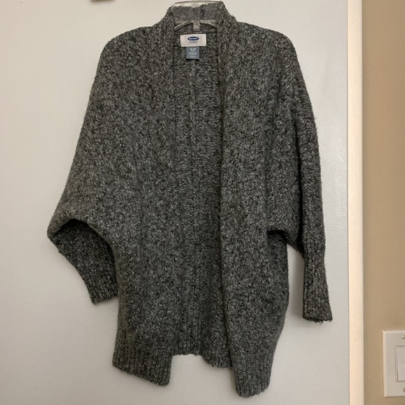 Old Navy Batwing Gray Cardigan Girls XS (5-6) - Picture 5 of 8